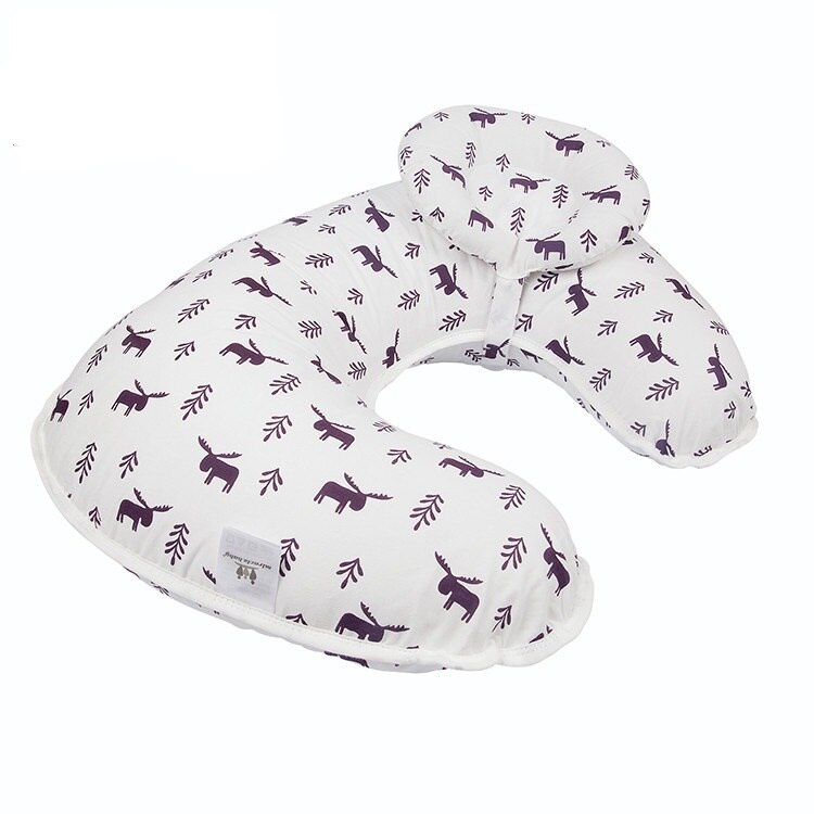 Oreiller d'allaitement pour nourrissons | Multifonctionnel, protecteur de la taille, en forme de U, coussin d'allaitement pour bébés: zisemilu