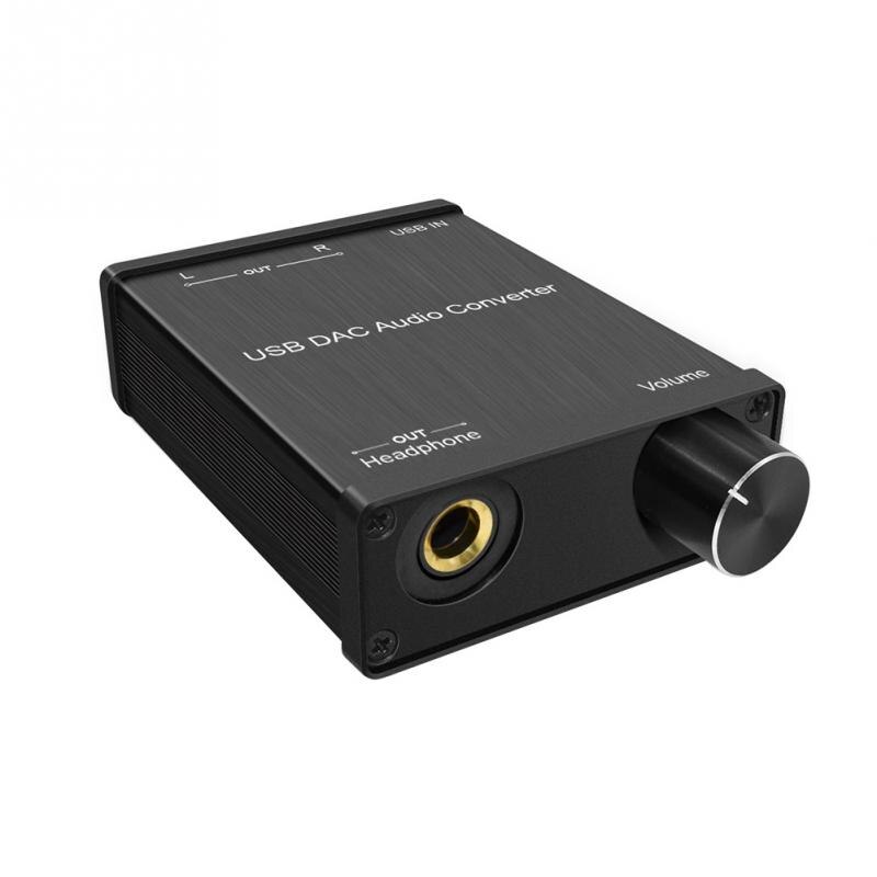 Draagbare Business Universele Kantoor Dac Decoder Ondersteuning Dolby Audio Converter Dts Optische Out Stereo Usb Digitaal Naar Analoog Studio