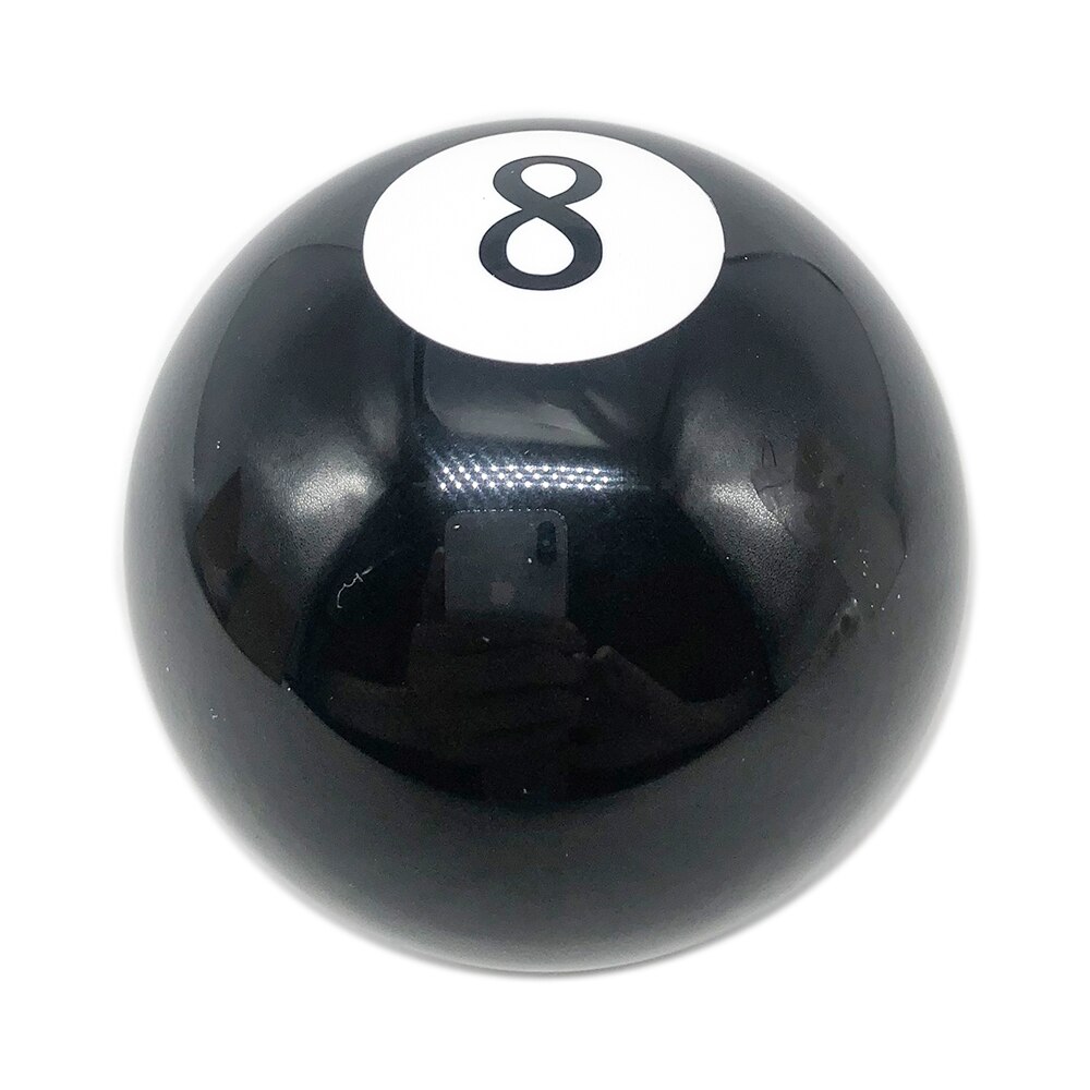 Schwarz 8 acht Schwimmbad Billard Ball Schaltknauf w/ Adapter Universal- Fahrzeug beim/MT Schalthebel Hebel Kopf