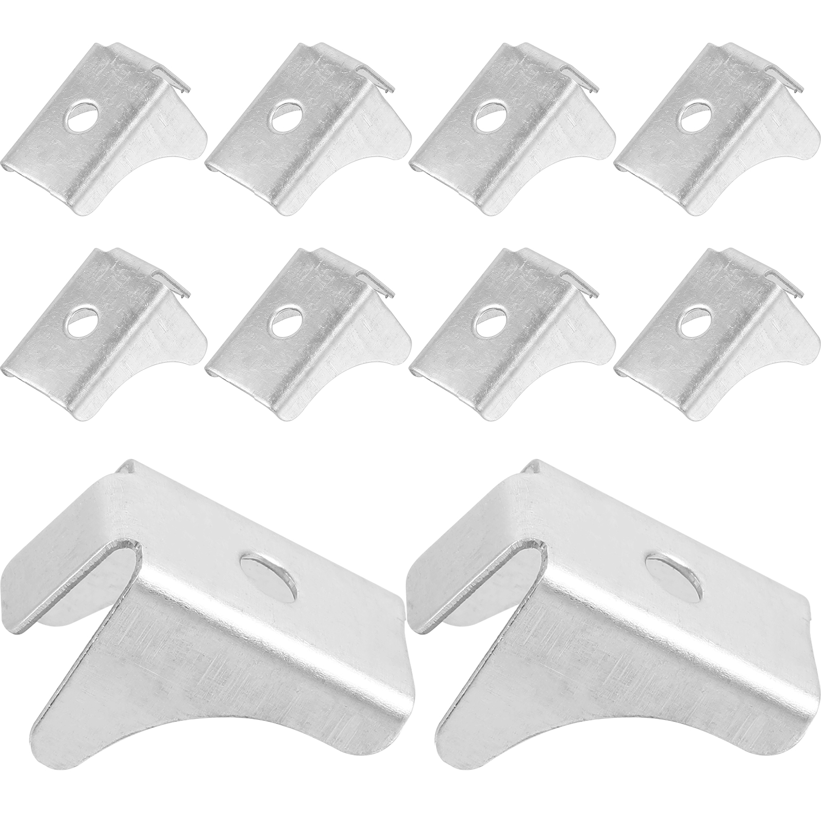 10 stks Kast Clips Stalen Plank Ondersteunt voor Keuken Kantoor Indienen Hardware Metalen Pinnen Keukenkast Plank Ondersteuning