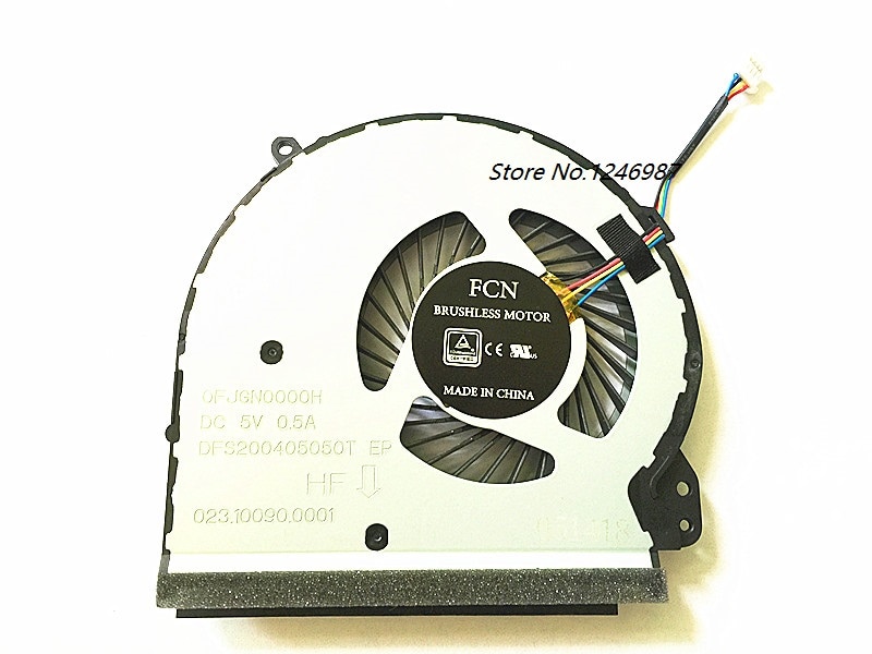 Original laptop CPU Cooling fan for HP 17-X 17-BS 17-Y 17-E 17-bs061st TPN-M121 DFS200505050T 926724-001