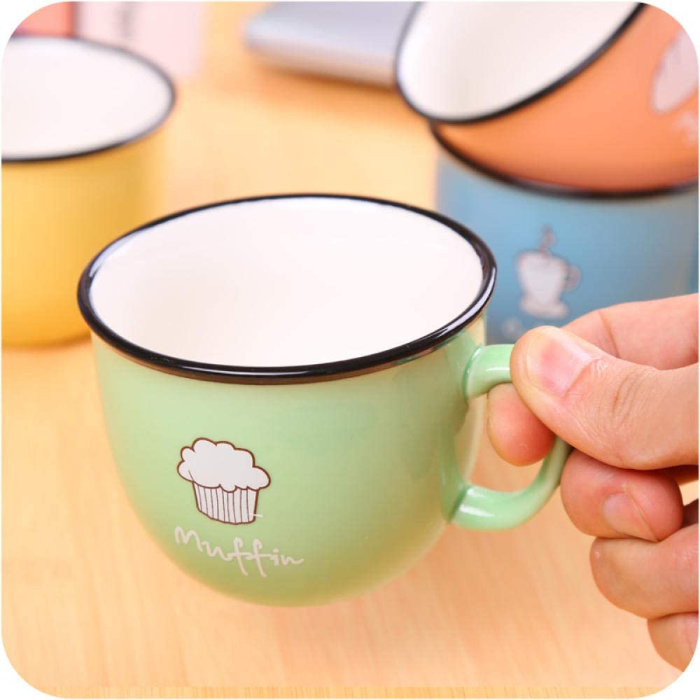 Zakka krus slik farve keramisk kaffe mælk morgenmad kop