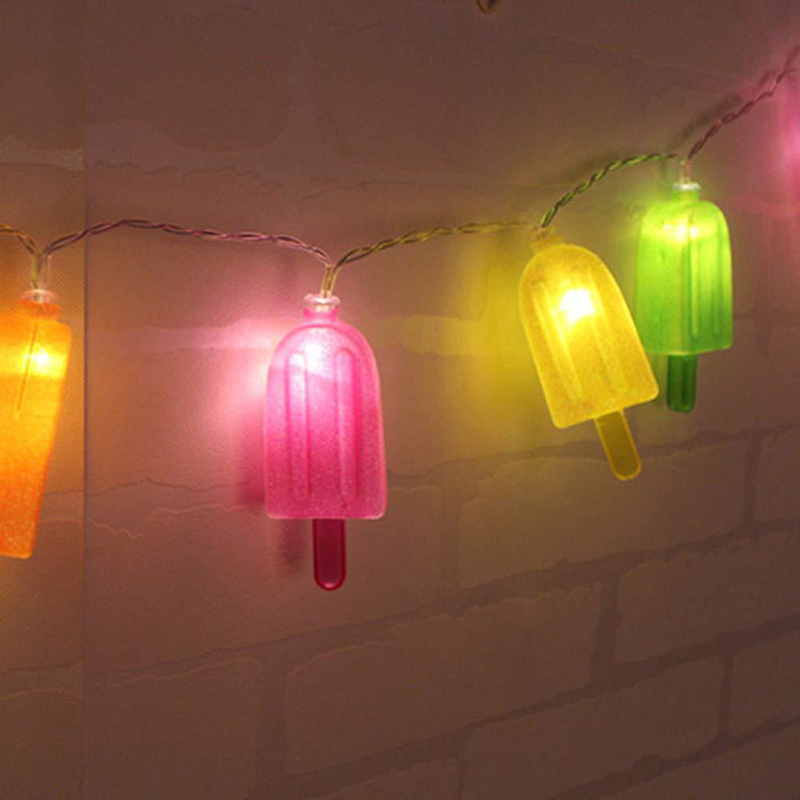 Ijs String Lights Ins Ijslolly String Lights Persoonlijkheid Led Modeling Licht Decoratieve Verlichting Kerst Licht