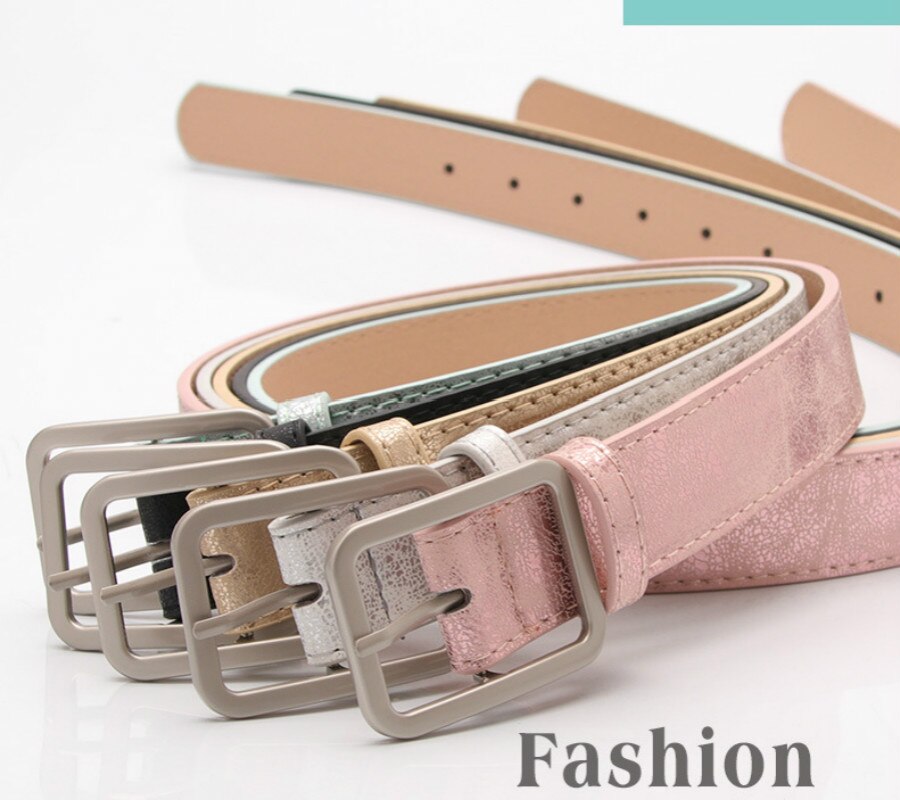 Shining Lederen Riemen Mode Pin Gesp Taille Riemen Voor Vrouwen Lady Girl Tailleband Riem Voor Jeans Jurk Cinto