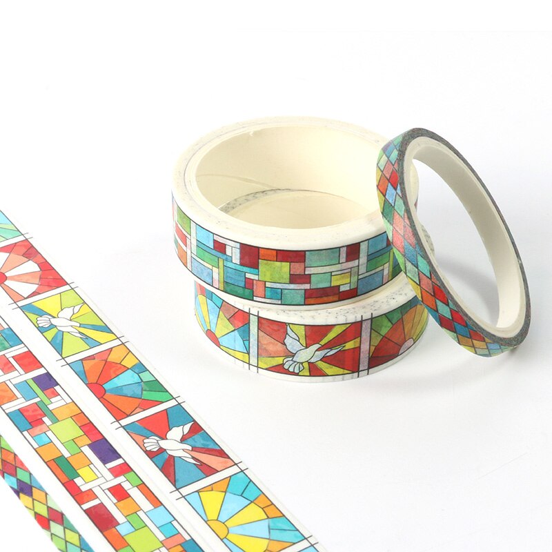 1X5 M bunte Netz washi Band hobbyhouse Papier DIY Planer Maskierung Band Klebebänder Aufkleber Dekorative Schreibwaren Bänder
