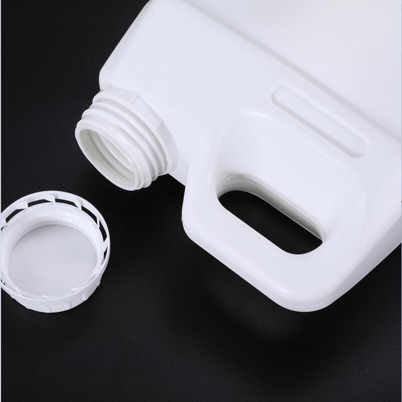 1000ML platz HDPE jerry können Lebensmittel Klasse Kunststoff behälter Dicht Chemische flüssigkeit Lagerung flasche 1Stck