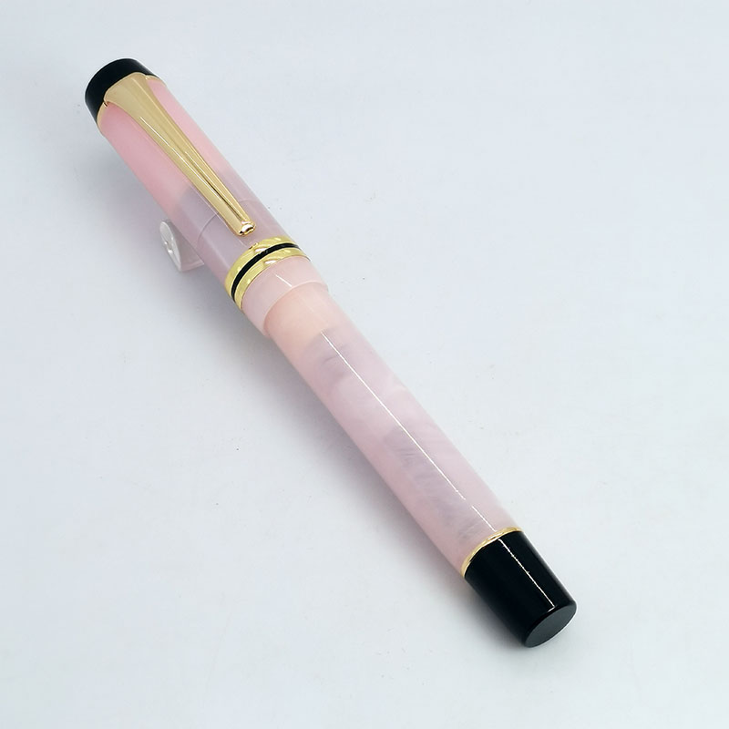 Kaigelu 316 Fountain Pen F Nib Beautiful Marble Amber Pattern Ink Pen Writing for Office Business