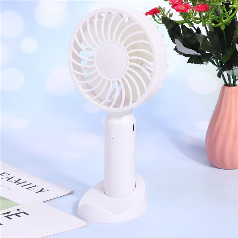 Draagbare handventilator, handige desktopventilator, kleine zomerventilator, eenvoudige stijl, usb-ventilator voor slaapzaal, thuiskantoor