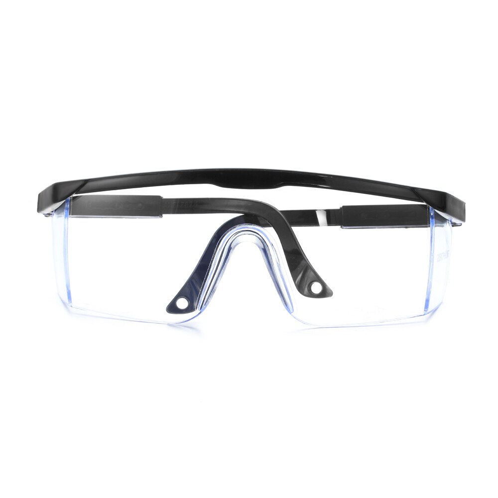 Safety Goggles Protective Equipment Standard Anti-fog Anti-splash Impact Resistant Dust-Proof Wind-Proof Protective Glasses: Black