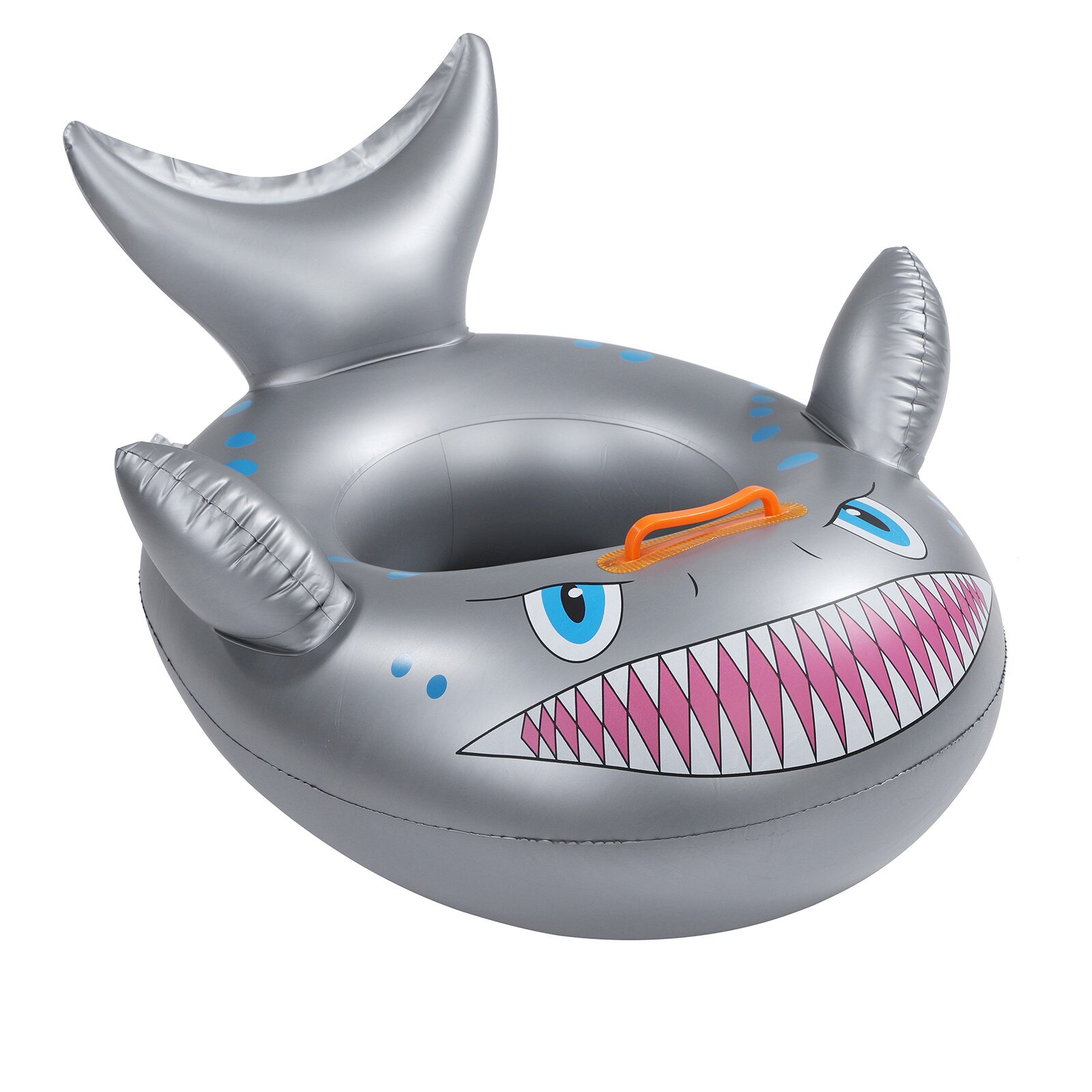 Opblaasbare Zwemmen Ring Sharks Peuter Zwembad Drijft Kids Water Float Ring Met Handvat Baby Zomer Zwemmen Speelgoed Надувной Круг