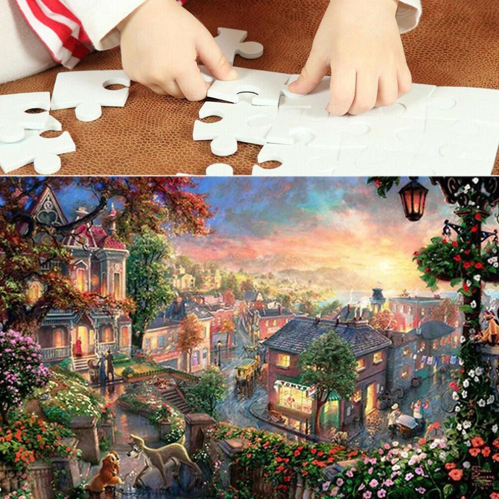 1000 Pieces Of Oil Painting Adult Intellectual Puzzle Toy Learning Education