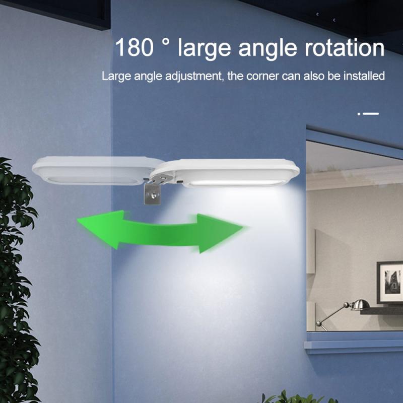 1pc Waterproof Solar Light Waterproof Motion Sensor Solar Pathway Lights Lamp Decorative Garden LED Wall Light Outdoor Street