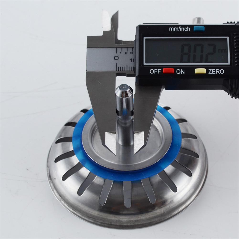 Roestvrijstalen Keuken Gootsteenzeefje Stopper Afval Plug Sink Filter Filtre Lavabo Badkamer Haar Catcher Wastafel Accessoires