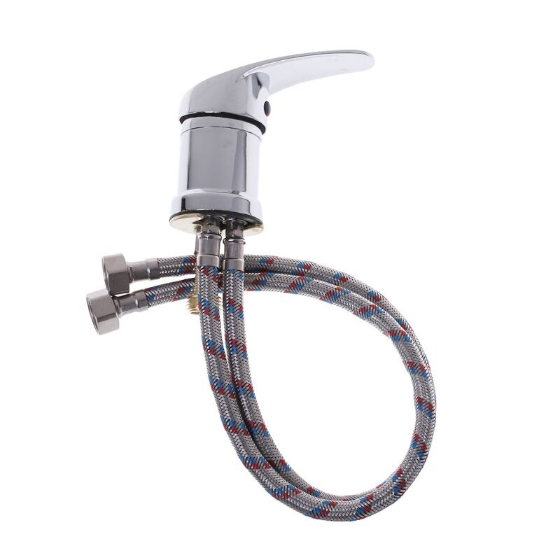50cm Zinc Alloy & Cold Water Faucet Wash Hair Tap Mixing Valve Beauty Salon Bed Accessories