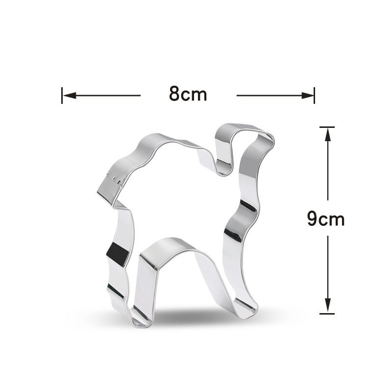 Ramadan Decoration Lantern Cookie Cutter EID MUBARAK Star Moon Lantern Camel Church Biscuit Mold Kareem Islamic Baking Supplies: 1pcs A