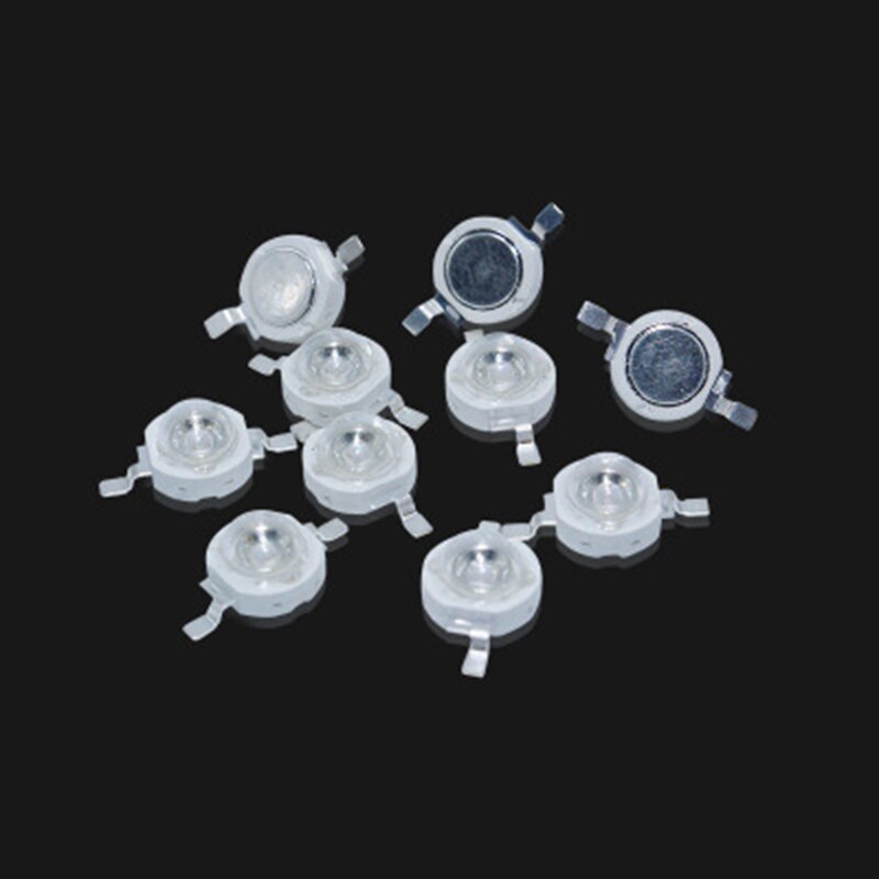 Luz LED de cultivo de 3W, iluminación azul real de 440nm + azul de 470nm, fuente de lámpara artesanal de 10W 20W 30W 50W 100W, Bombilla para cuentas de luz de 3W, 20 Uds.