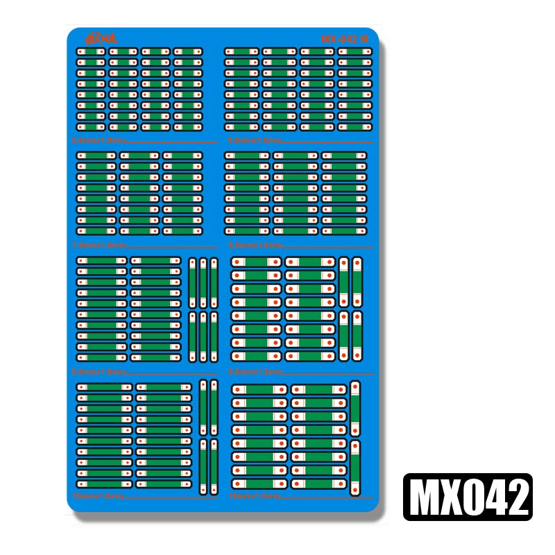 Modellmodifikation dichroitischer detailstab für modifikation  mx037-042: Mx042