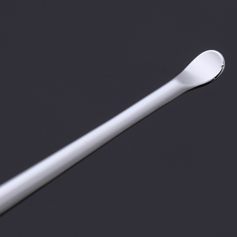 Ear Cleaning Spoon Stainless Steel Earpick Silicone Handle Baby Earwax Removing Safe Tool Kids Adult Nursing Care