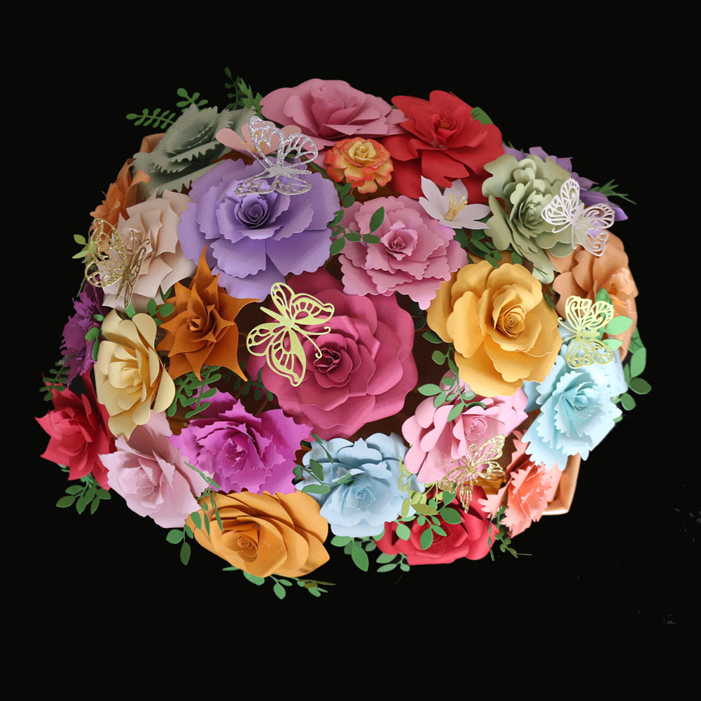 3D Flowers Metal Cutting Dies For DIY Scrapbooking Decorative Embossing for Card making Decor Craft plantillas para manualidades