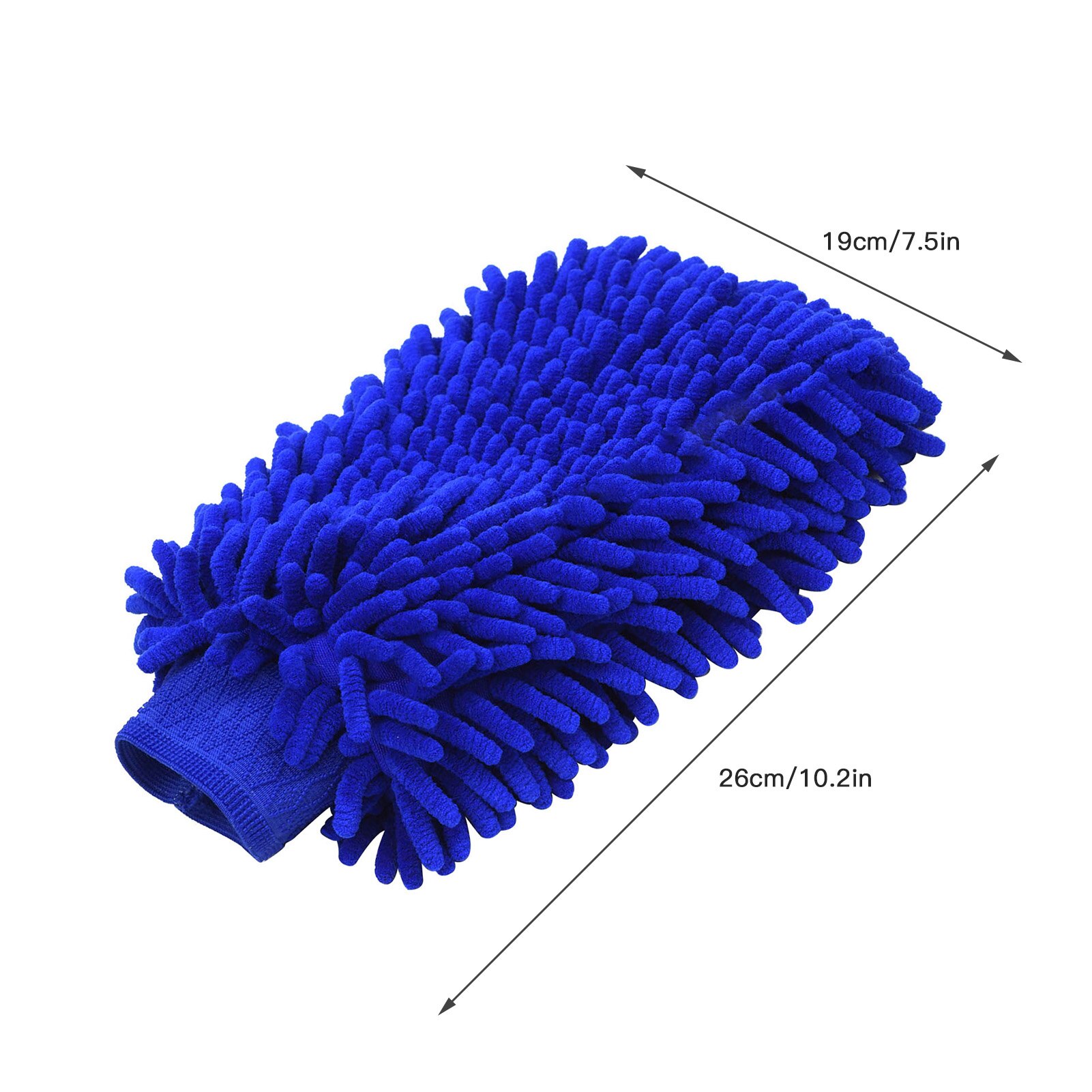 Uds de microfibra guante para lavado de coche herramienta de limpieza de cepillo de limpieza cepillo de detallando lavado de coche guante para lavado de coche esponja