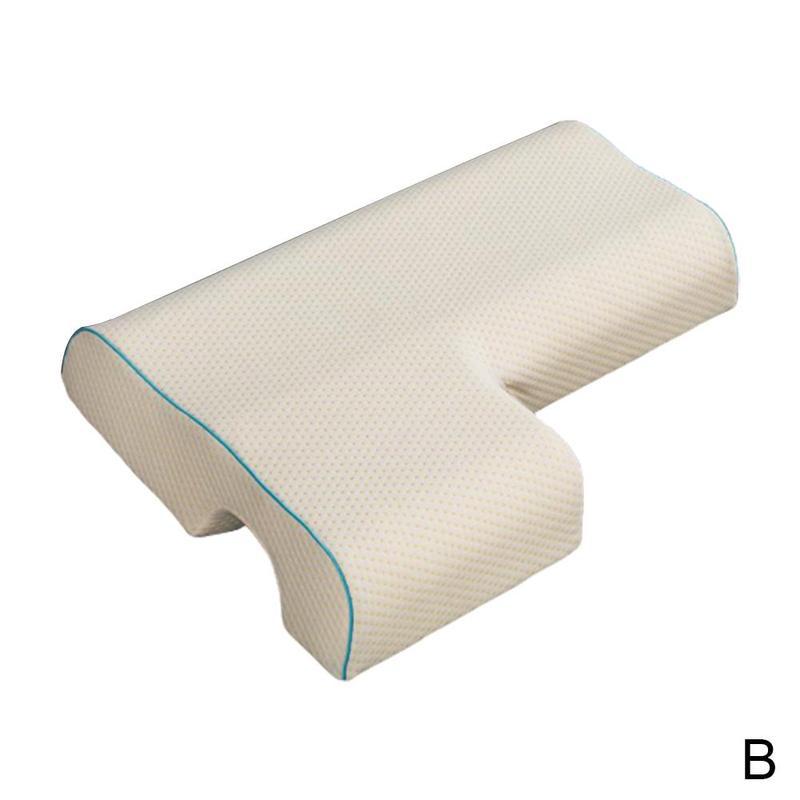 1pc Couple Pillow Home Memory Foam Pillow Breathable Skin-friendly 1.7kg Hug Slow Arch Rebound Pillow H0T3: B