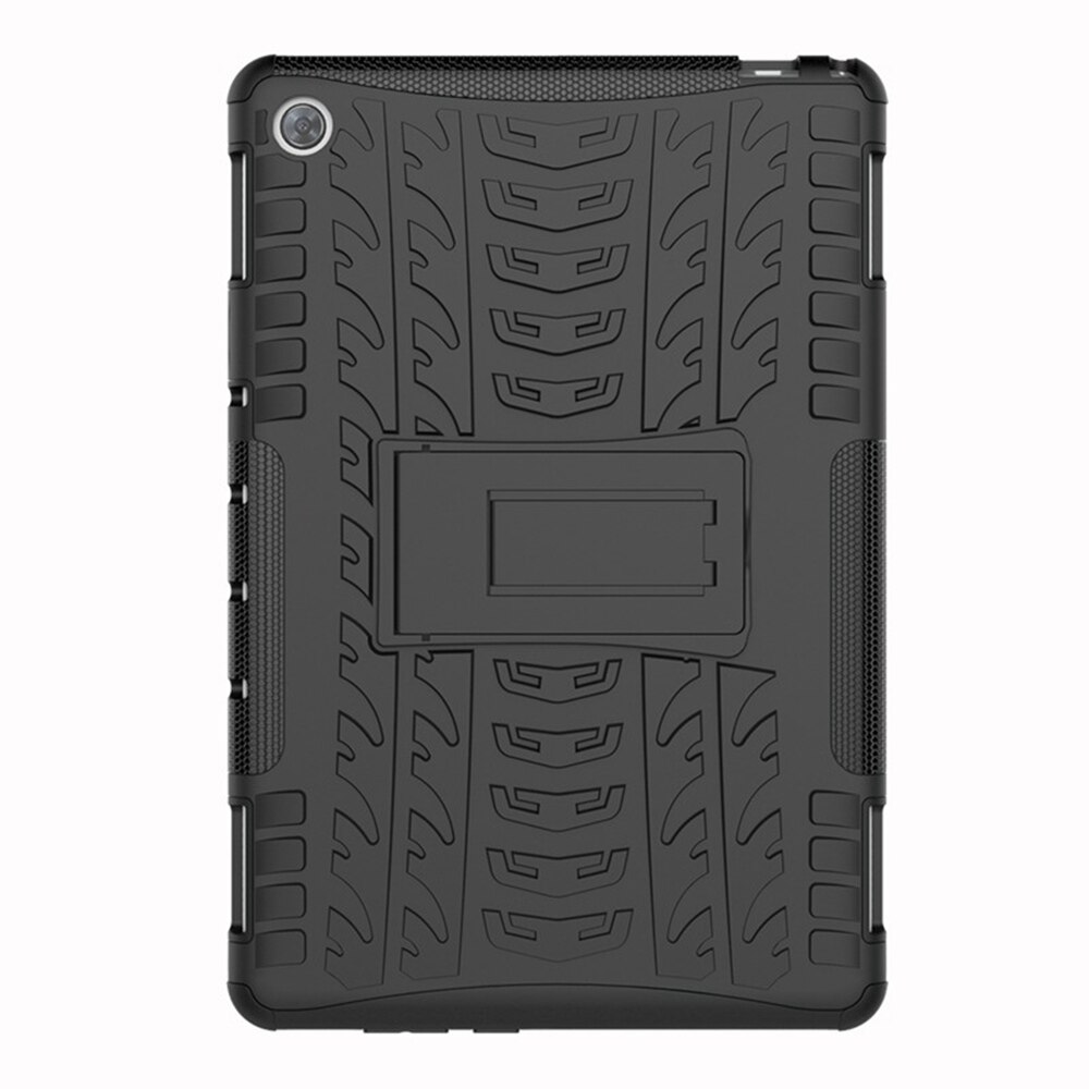 Custodia per Huawei MediaPad M5 Lite 10.1 cover 10.1 pollici BAH2-W19 BAH2-W09 TPU Tablet PC custodia Armore per M5 lite 10 coque: Black
