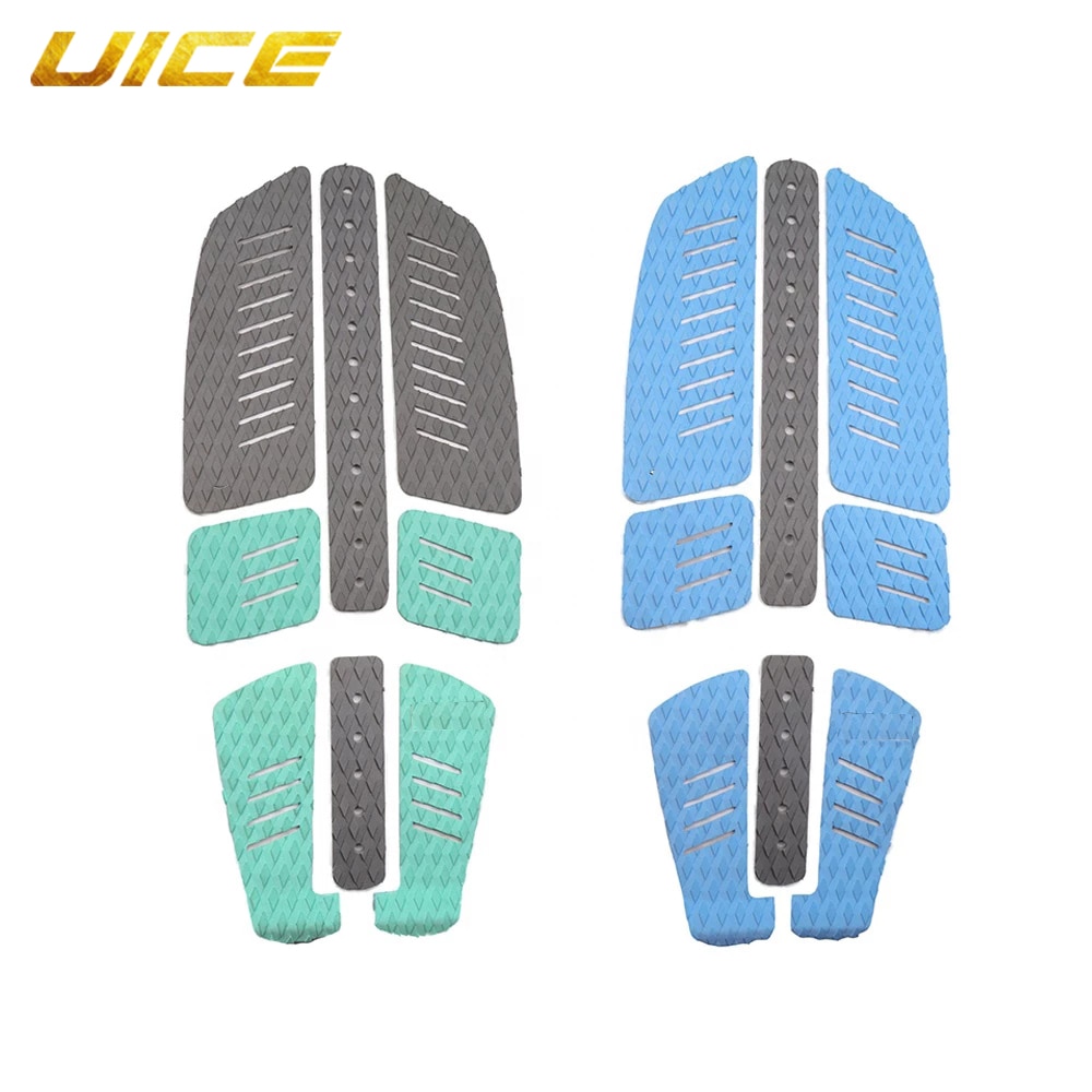 8-piece SUP Eva Surfboard Traction Pad Surf Longboard Pad Anti-slip With 3M Adhesive Grips For Longboard Stand Up Paddle Board