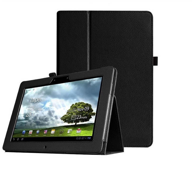 Funda de cuero para tableta Asus, cubierta de cuero para Asus, Memo Pad FHD 10, ME301T, ME302, ME302C, ME302KL, 10,1 pulgadas