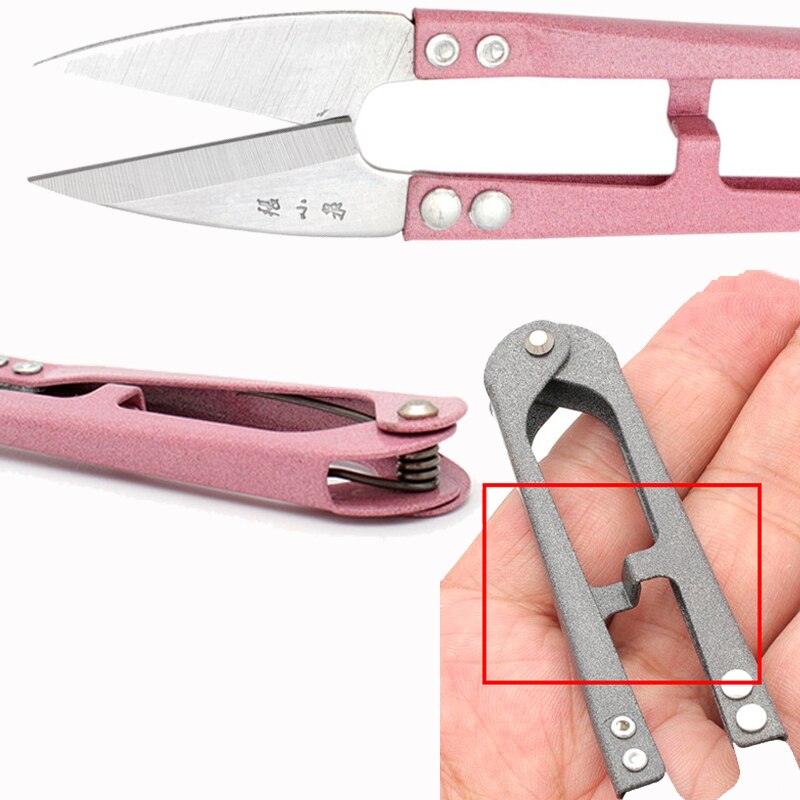 DIY Small Cutter Cross Stitch Cutting Thread Shears Sewing Scissors Needlework Yarn Scissor For Tailor Fabric Embroidery Cutting