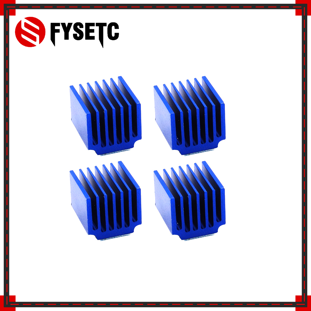 2 stücke Blau Raspberry Pi Kühlkörper Kühler Aluminium 15*14*13mm Mit Klebstoff Für Kühl Raspberry Pi 3/2 modell B LV8729/TMC2100