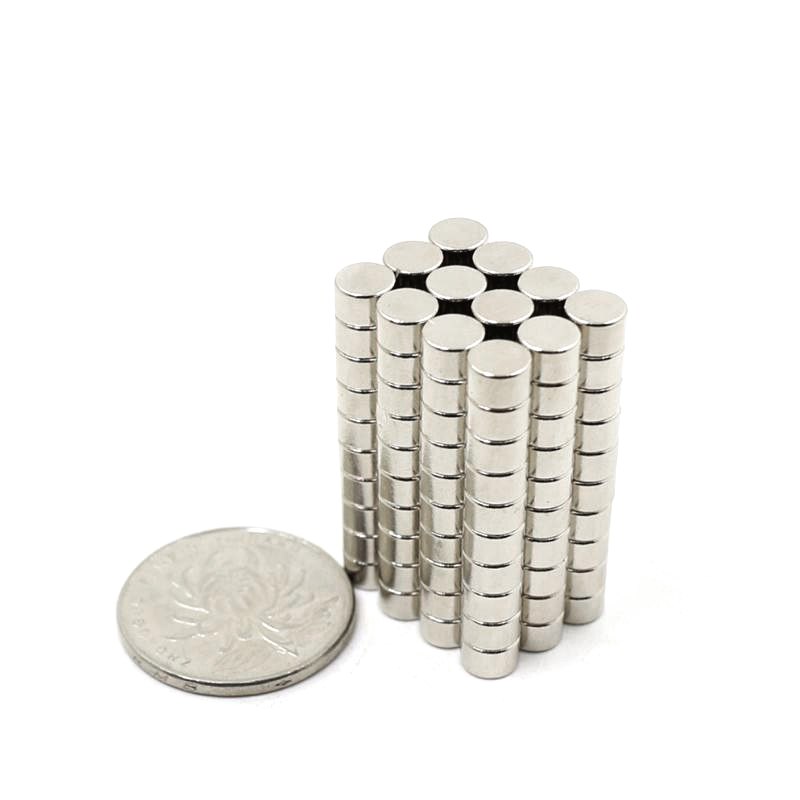 5/10/20pcs 7*4mm Neodymium magnet disc 7x4mm N35 NdFeB Dia 7x4 Strong Small Magnetic Magnets For Craft 7 mm x 4 mm