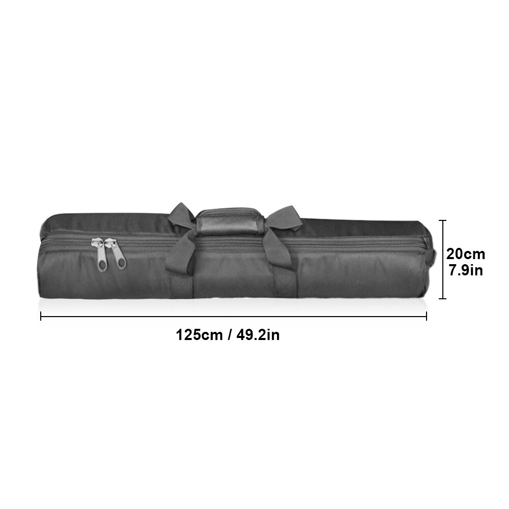 Camera Bag - 70-125cm Adjustable - Oxford Cloth - Tripod Monopod Case - Portable Photo Bag: 125x20cm