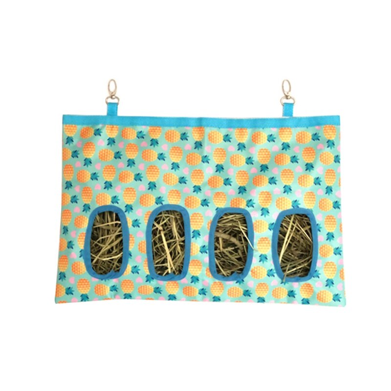 Hanging Feeder Holder Feeding Dispenser Container Small Animal Guinea Pig Hamsters Feeder Bag accesorios para jaula de conejo: Y