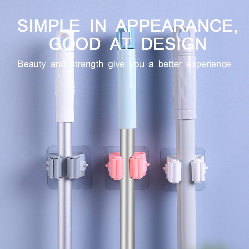 Dweilhaken traceless badkamer dweilhaak bezemplank dweilklem badkamerhaken badkamerhouder douchehaken