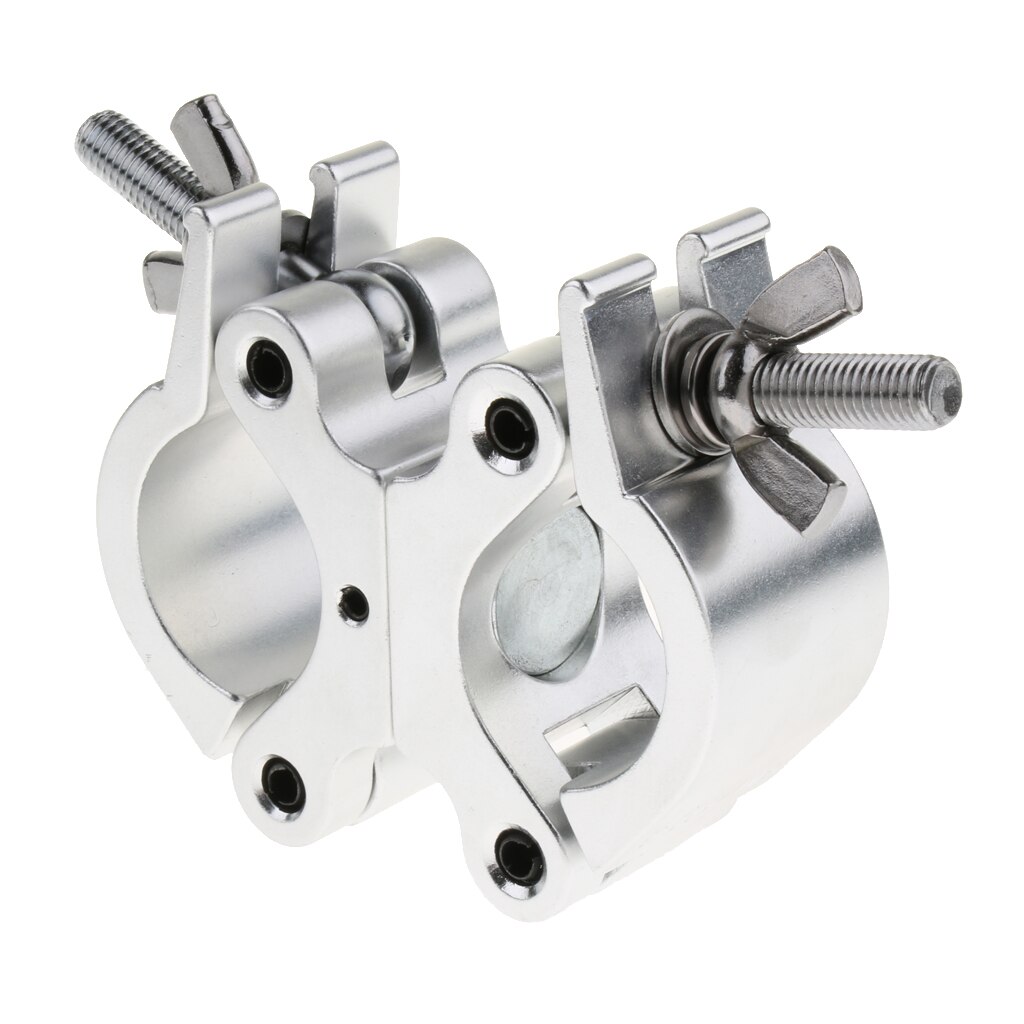 Practical Aluminum Stage Dual Truss Swivel Clamp 360 Degree Rotation