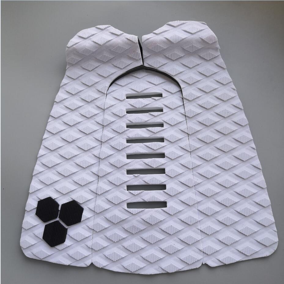 style eva deck pads surfboard foot pads traction tail pads: White