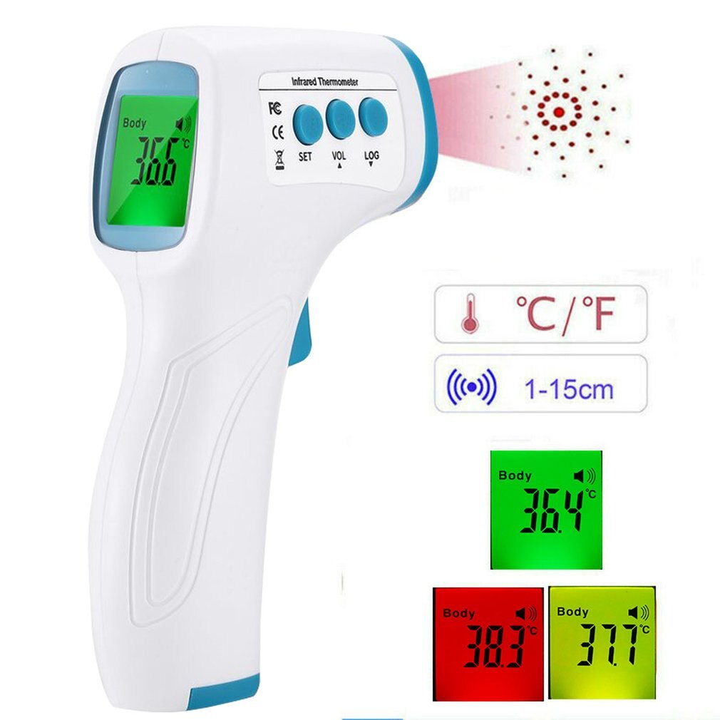 Baby Care Infrarood Thermometer Lcd Digitale Thermometer Elektronische Body Non-contact Voorhoofd Ir Temperatuur Gauge Instrumenten