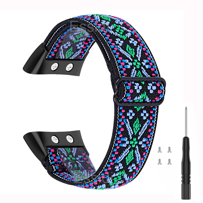Sport Elastisches Nylonband Für Garmin Forerunner 45 45S Frauen Männer Solo Uhr Armband Band Schleife Für Garmin Swim 2 Correa: XXXL / 天空蓝