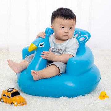 Canapé gonflable pour bébé, siège d&#39;apprentissage pour enfants, chaise de salle à manger portable pour musique