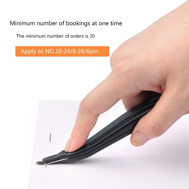 Portable Magnetic Staple Remover Puller Less Effort Staples Removal Tool for Home Office School Stationary