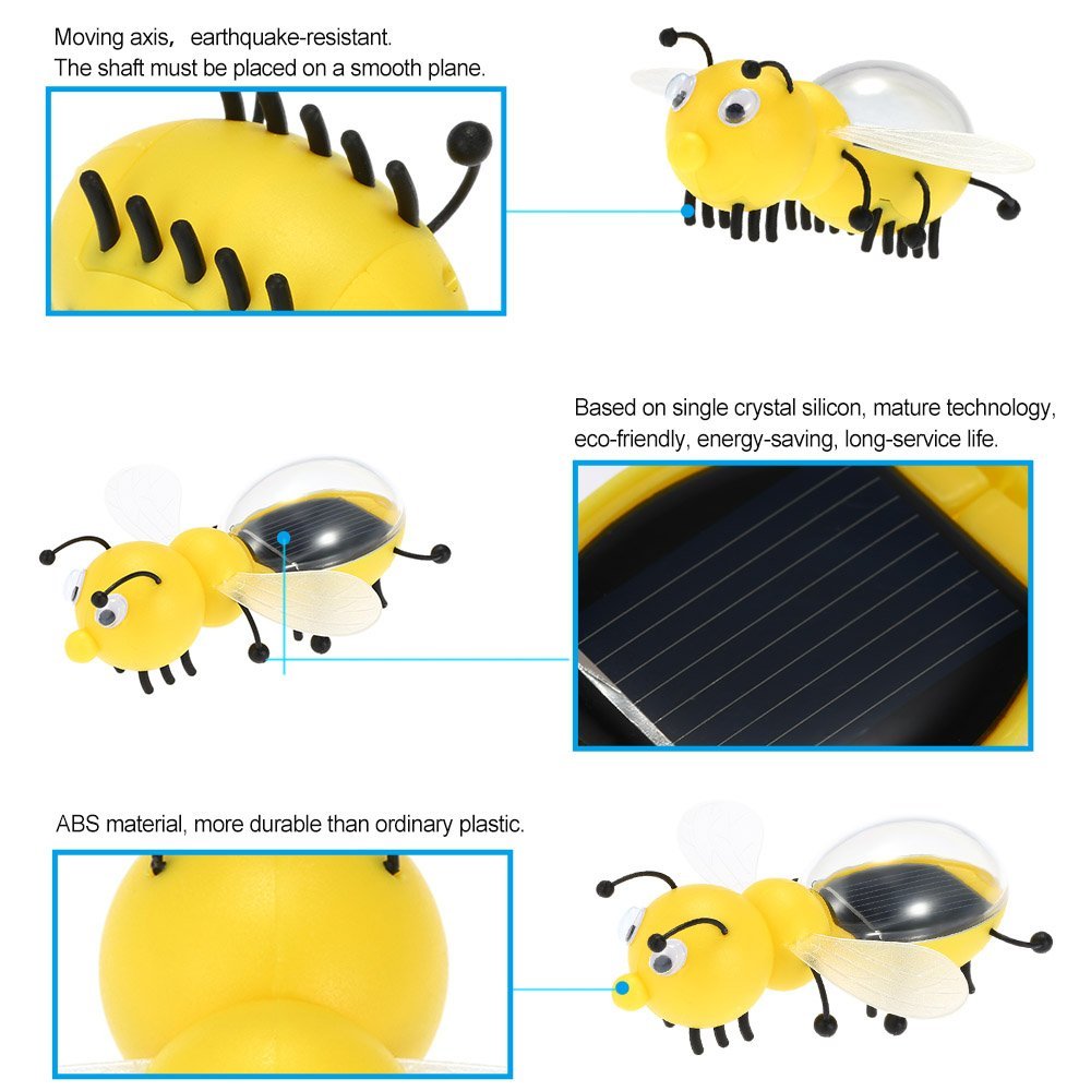 Leuke Solar Bee Zonne-energie Bee Solar Speelgoed kinderen Educatief Speelgoed