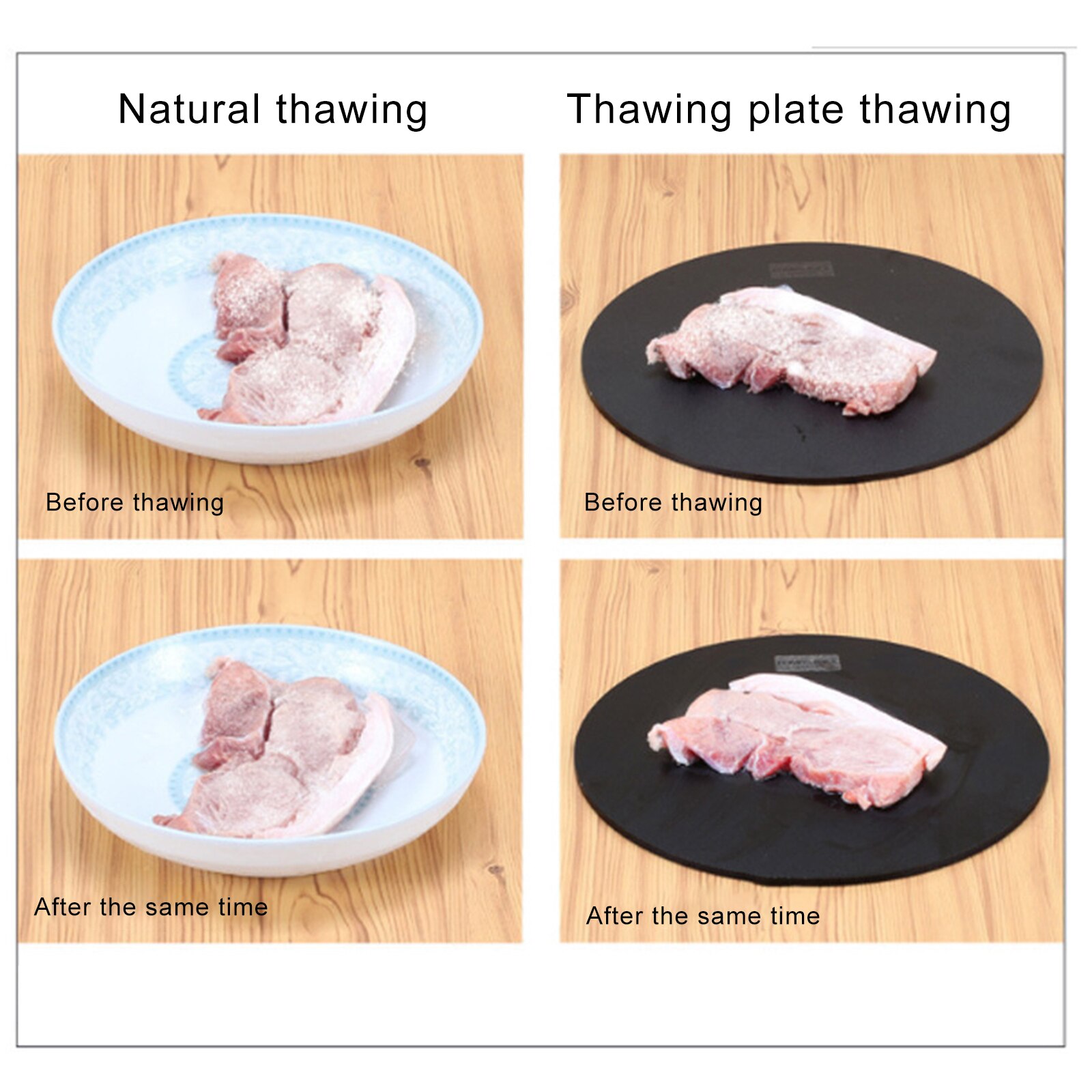 Placa de conducción de calor para estufa de Gas, tabla de descongelamiento para el hogar, utensilios de cocina antiquemaduras, difusor de calor para estufa, FAS6