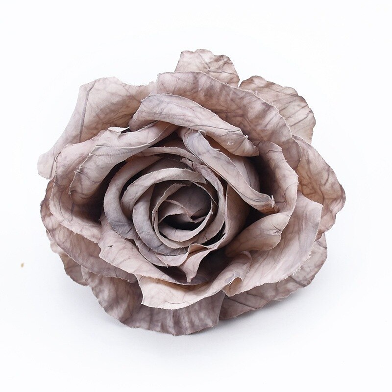 3 st heminredningstillbehör dekorativa blommor kransar rosor blomma vägg diy box brud handled blomma konstgjorda blommor: 3