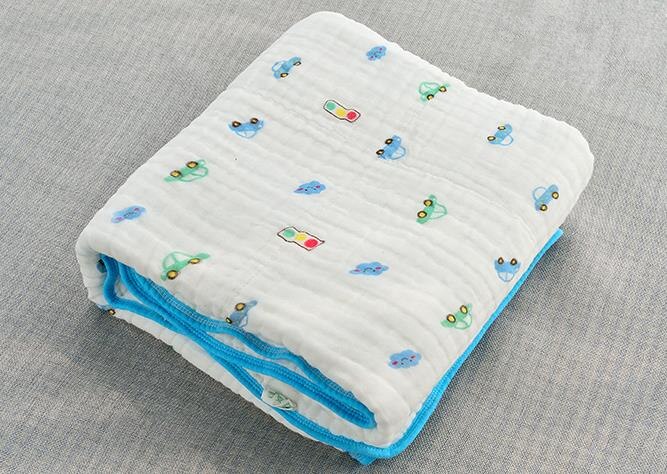 105*105cm baby tykt tæppe nyfødt sengetøj høst vinter baby sengetøj baby åndbart muslin tæpper