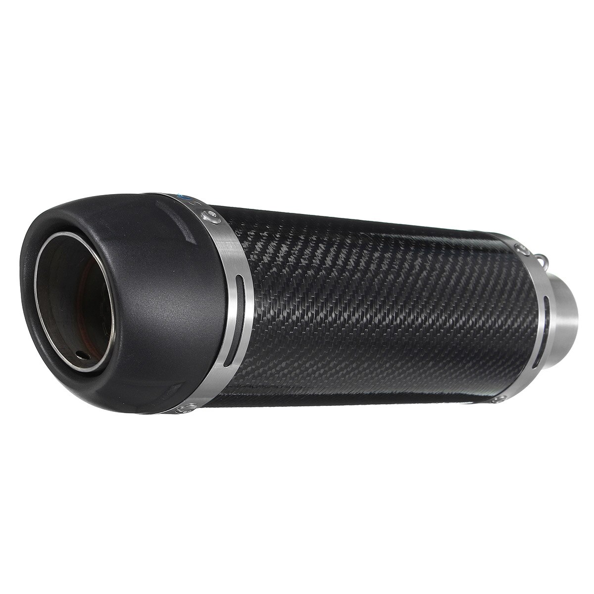 51Mm Universele Real Carbon Fiber Motorfiets Uitlaat Pijp Escape Met Db Killer Voor Meest Motorfiets Slip Op