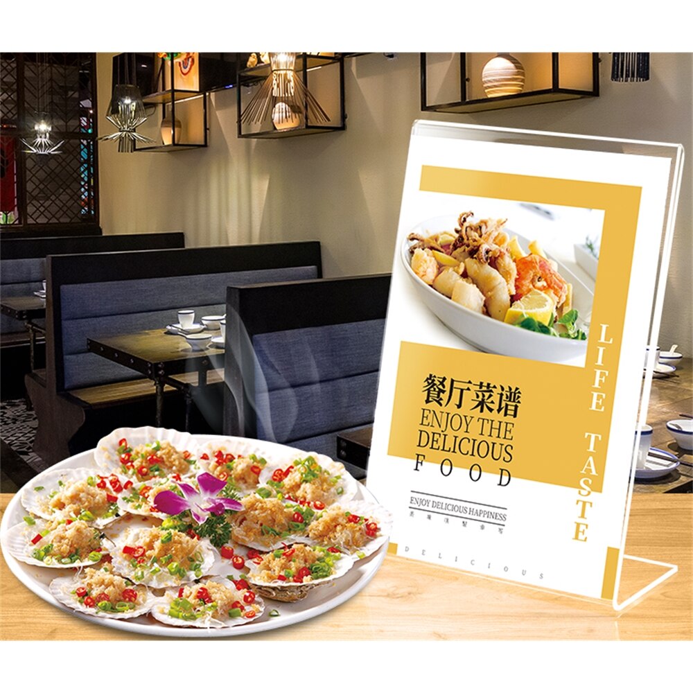 Acrylic Display Frame A5 Clear Poster Photo Picture Sign Holder