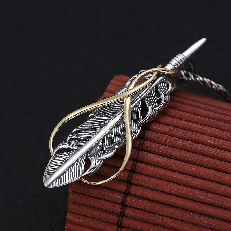 925 Sterling Zilver Veer Hanger Ketting - Dames Heren Retro Thaise Zilver Stijl