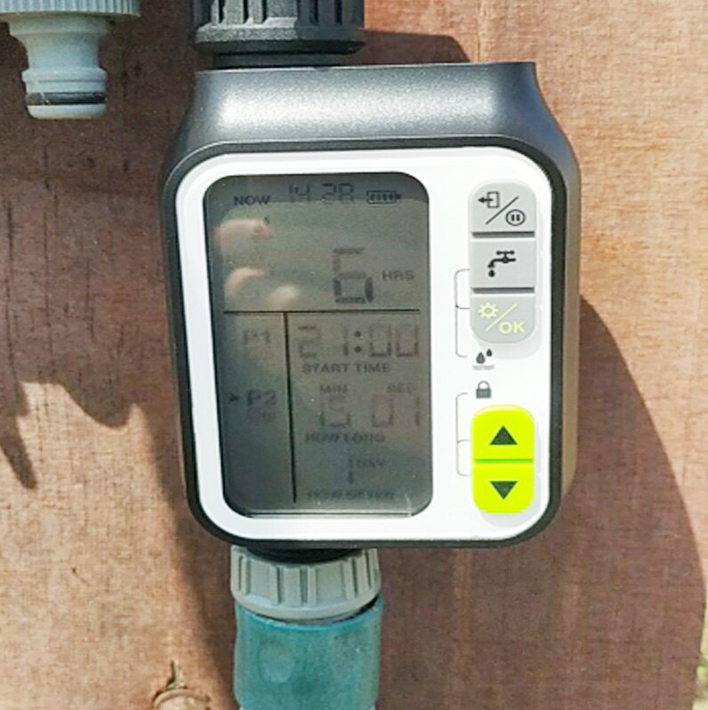 Watering Timer with Rain sensor Irrigation Timer Waterproof Water Level Sensor Automatic Watering System Irrigation Controller