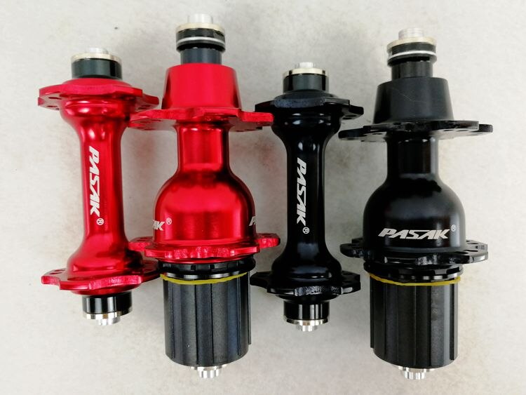 Pasak voor racefiets 8:24 pm h afgedichte lagers racefiets aluminium voor/achternaven 100 mm 130 mm 8/9/10/11 speed met alloy quick