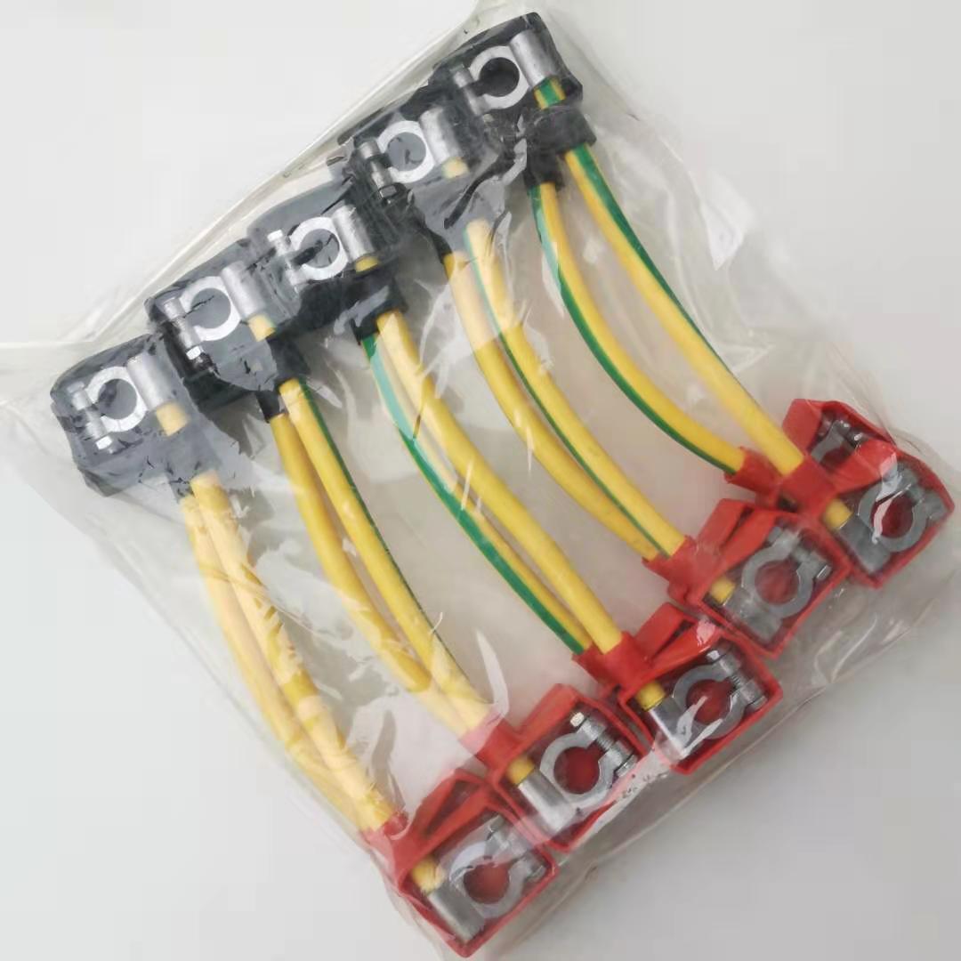 Battery Fast Connection Cable Terminals 50mm2 pure Copper Wire for Battery Bank Series Parallel Connect Solar System Accessories